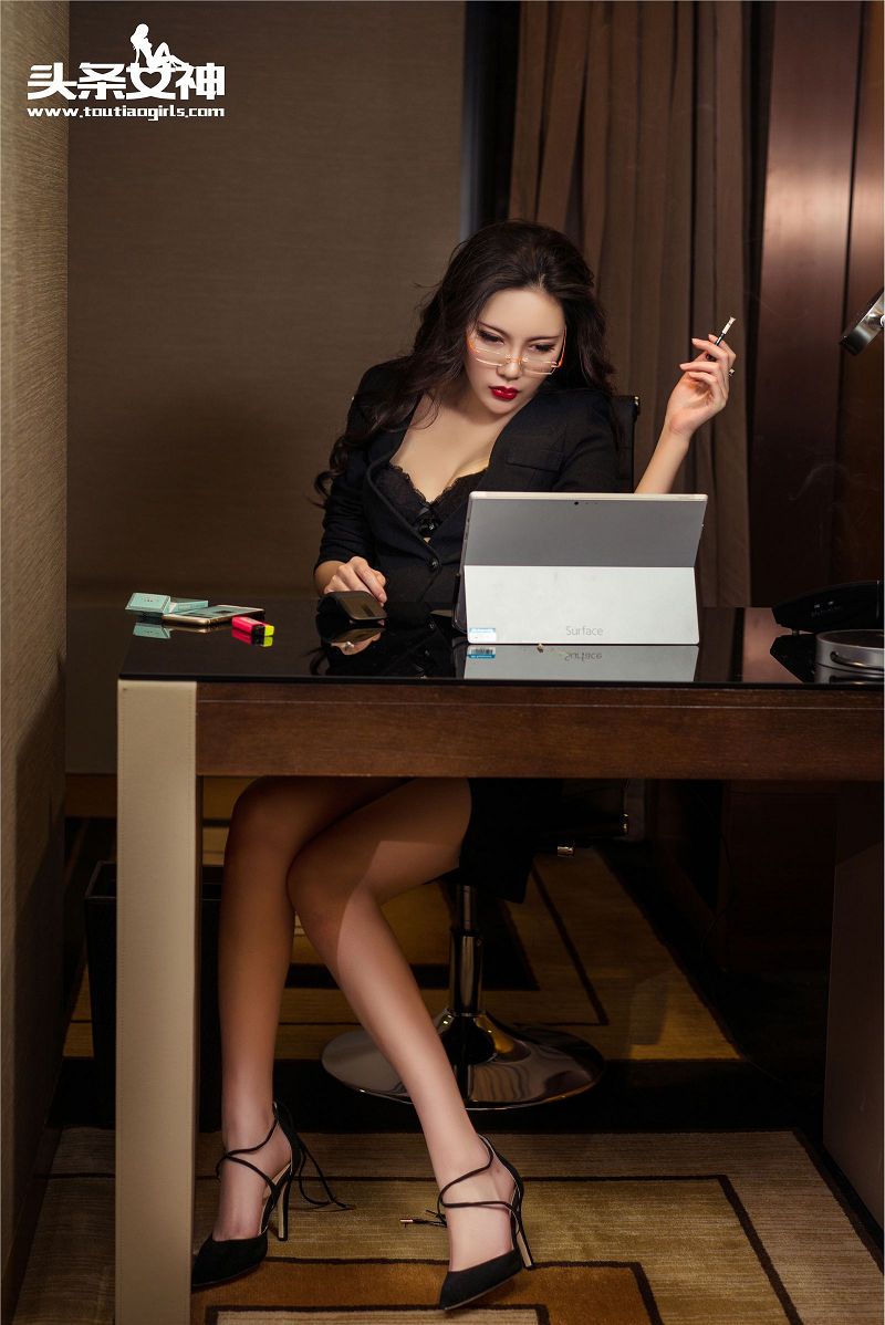 图片[6]-[Toutiaogirls] 2016.05.06 妖冶美艳OL 米娅-芒果图库