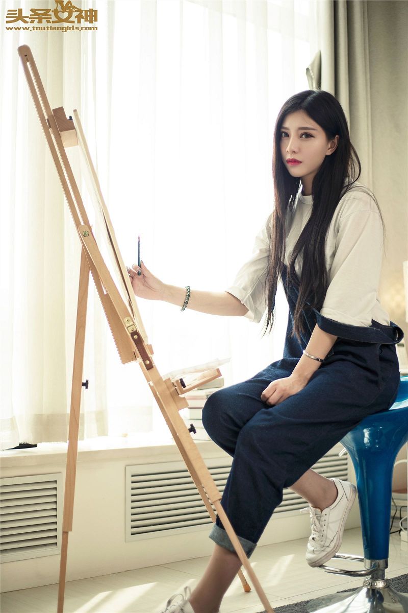 [Toutiaogirls] 2016.06.03 油画小学妹 COCO-芒果图库