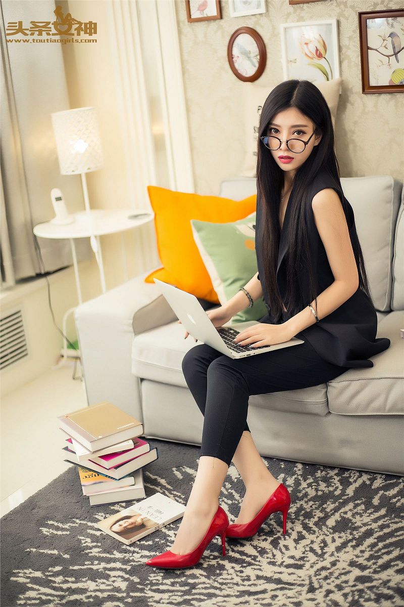图片[6]-[Toutiaogirls] 2016.06.21 黑丝眼镜 丝袜特刊② COCO-芒果图库