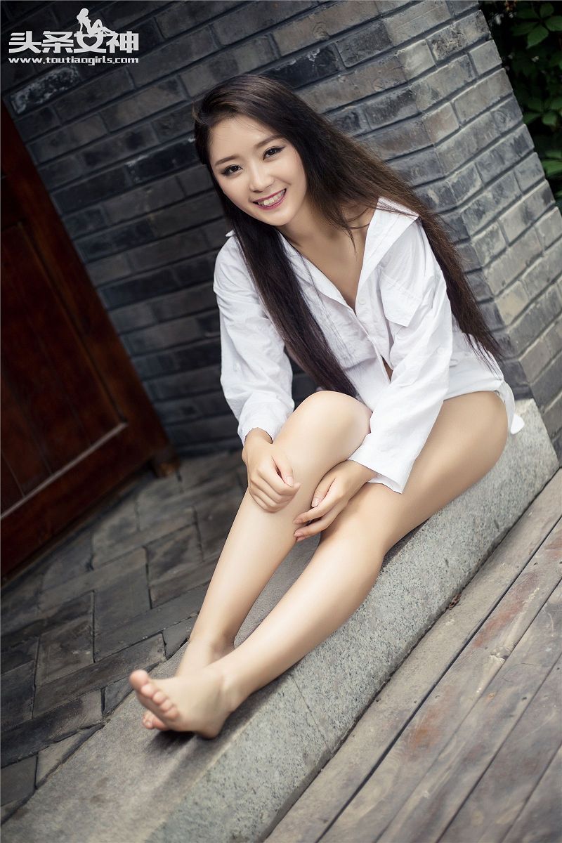 [Toutiaogirls] 2016.07.01 清纯白衬衫 小雅-芒果图库