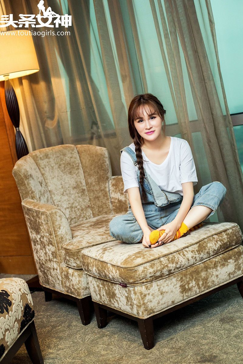 [Toutiaogirls] 2016.10.07 青春牛仔小萝莉 沈晓爱-芒果图库