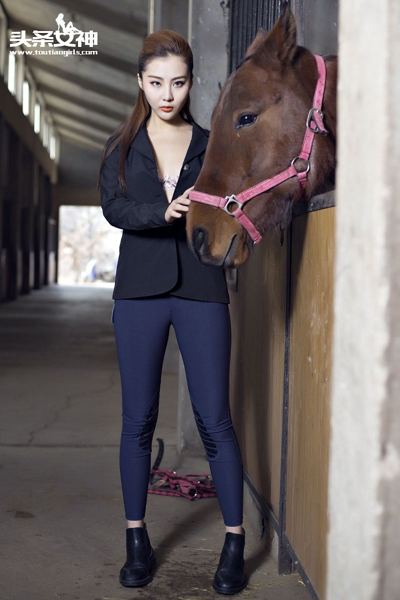 图片[7]-[Toutiaogirls] 2017.01.21 马场骑术 郭碗婷-芒果图库