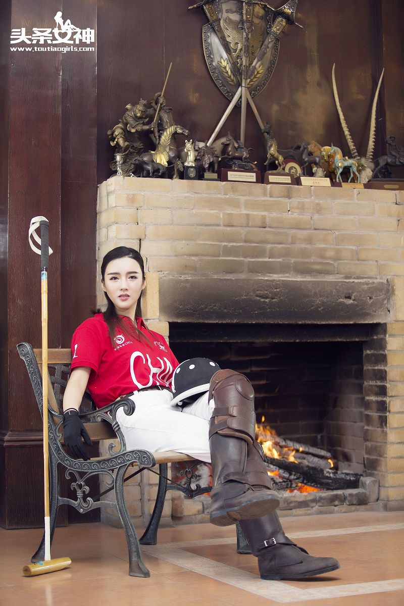 [Toutiaogirls] 2017.01.21 马场骑术 郭碗婷-芒果图库