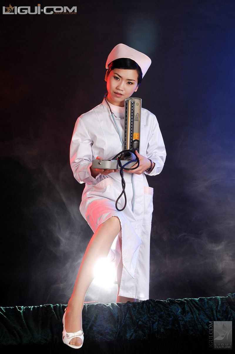 图片[2]-[Ligui丽柜美腿]2008.06.30 由美 性感的天使护士-芒果图库