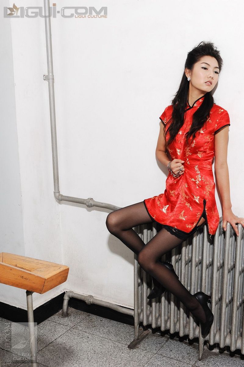 图片[5]-[Ligui丽柜美腿]2008.11.07 黑丝高跟美女因太过性感被电梯拒载 Model 丝丝-芒果图库