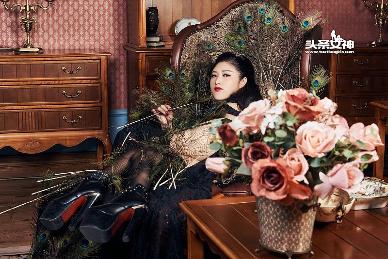 图片[7]-[Toutiaogirls] 2017.02.26 凤凰黑丝乳娘女王 盼盼-芒果图库