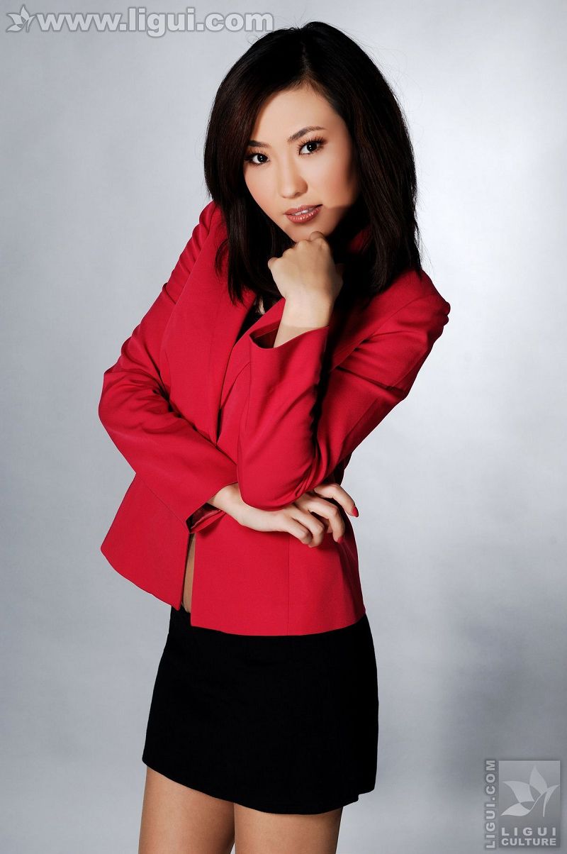 [Ligui丽柜美腿]2009.12.28 职业装下的高跟魅力风姿 model COCO-芒果图库