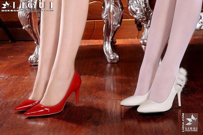 图片[6]-[Ligui丽柜美腿]2011.12.16 圣诞女郎美美、文静 上 model 美美、文静-芒果图库