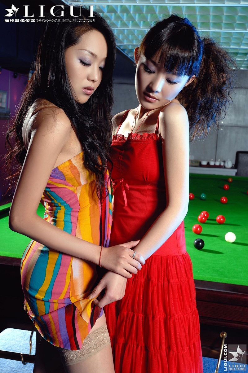 图片[6]-[Ligui丽柜美腿]2013.02.07 Model 琳达&咪惠美-芒果图库