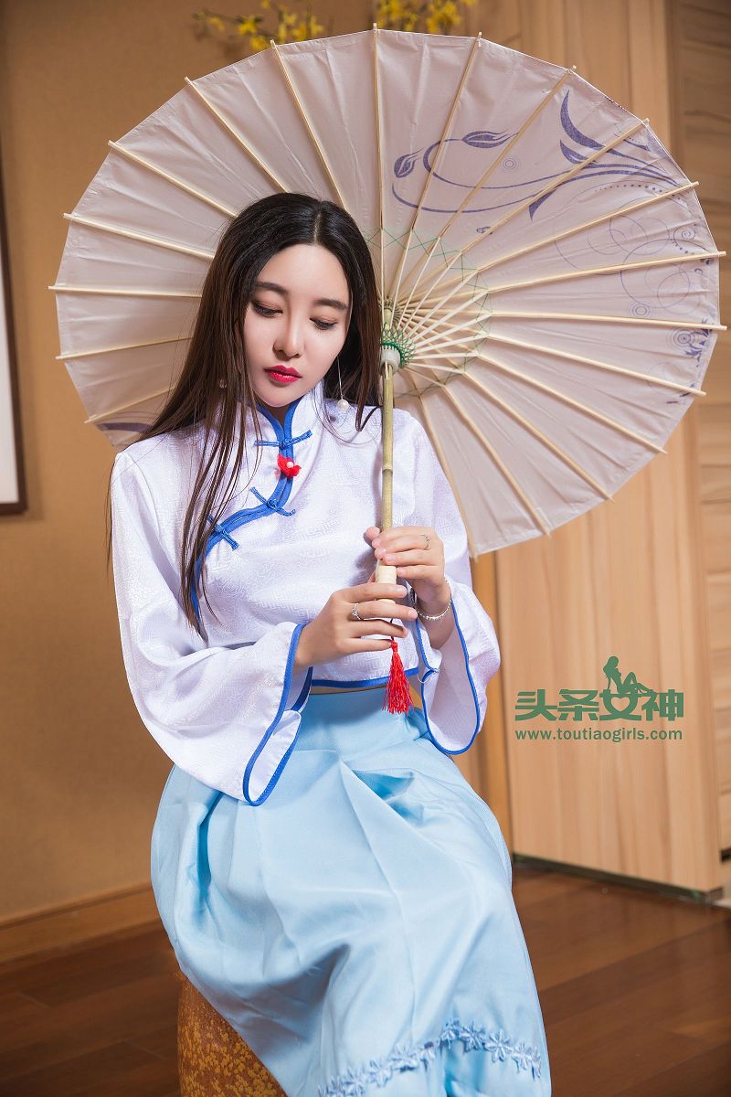 图片[4]-[Toutiaogirls] 2017.04.01 洛天依（蓝）写真全身解禁 李梓熙-芒果图库