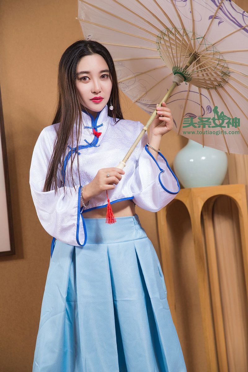 图片[2]-[Toutiaogirls] 2017.04.01 洛天依（蓝）写真全身解禁 李梓熙-芒果图库