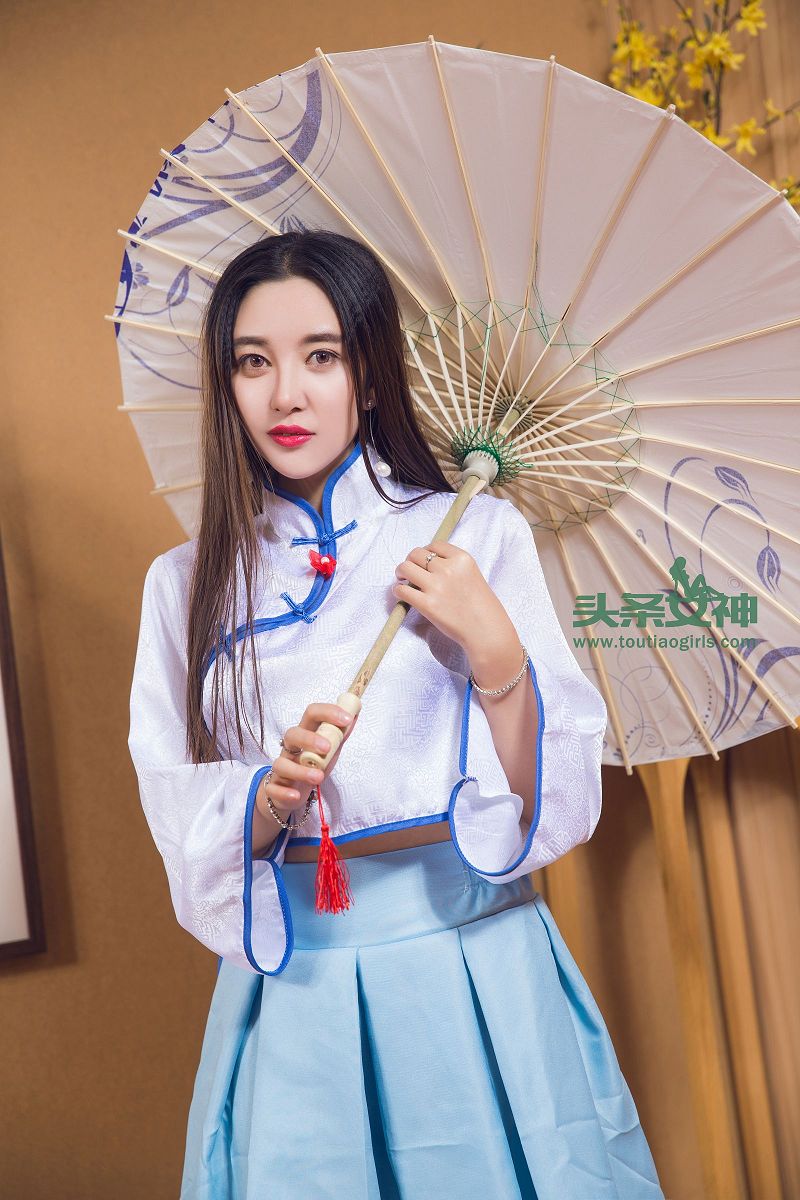 [Toutiaogirls] 2017.04.01 洛天依（蓝）写真全身解禁 李梓熙-芒果图库