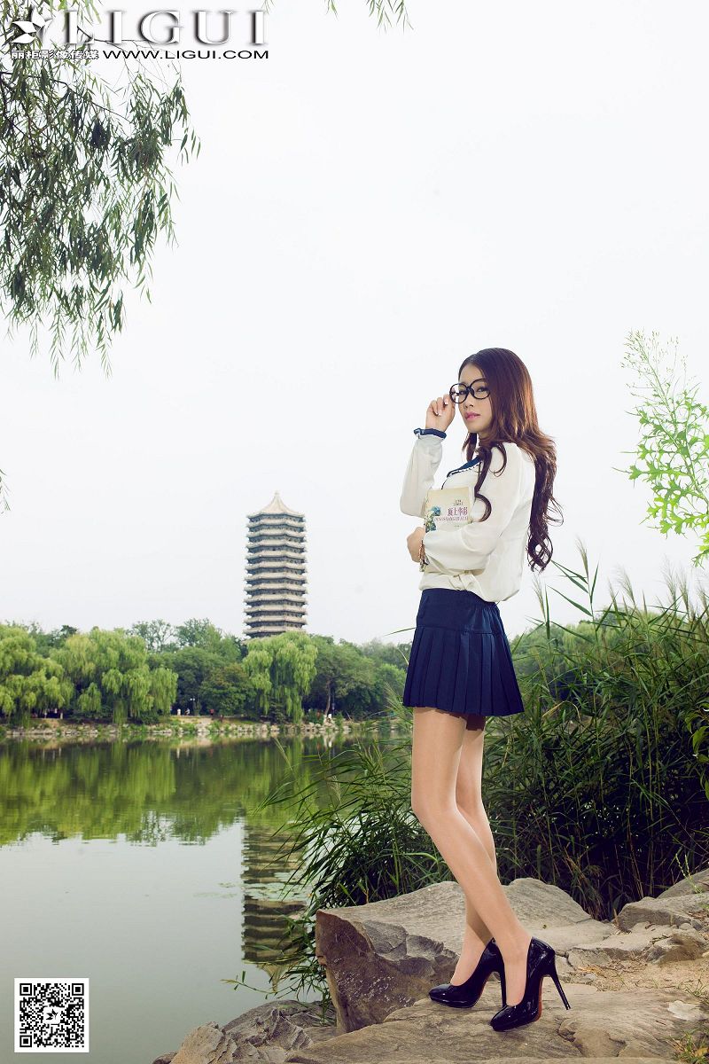 图片[4]-[Ligui丽柜美腿]2014.11.18 Model 语寒-芒果图库