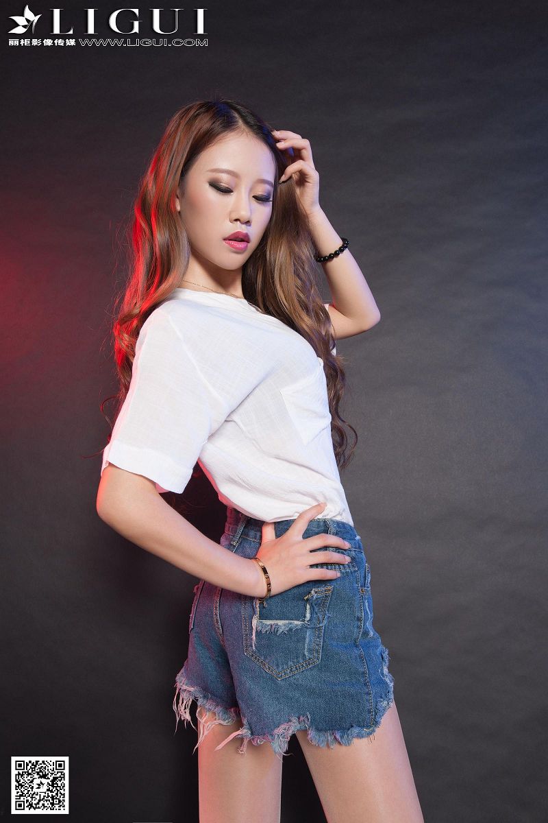 图片[8]-[Ligui丽柜美腿]2015.10.05 Model 语寒-芒果图库