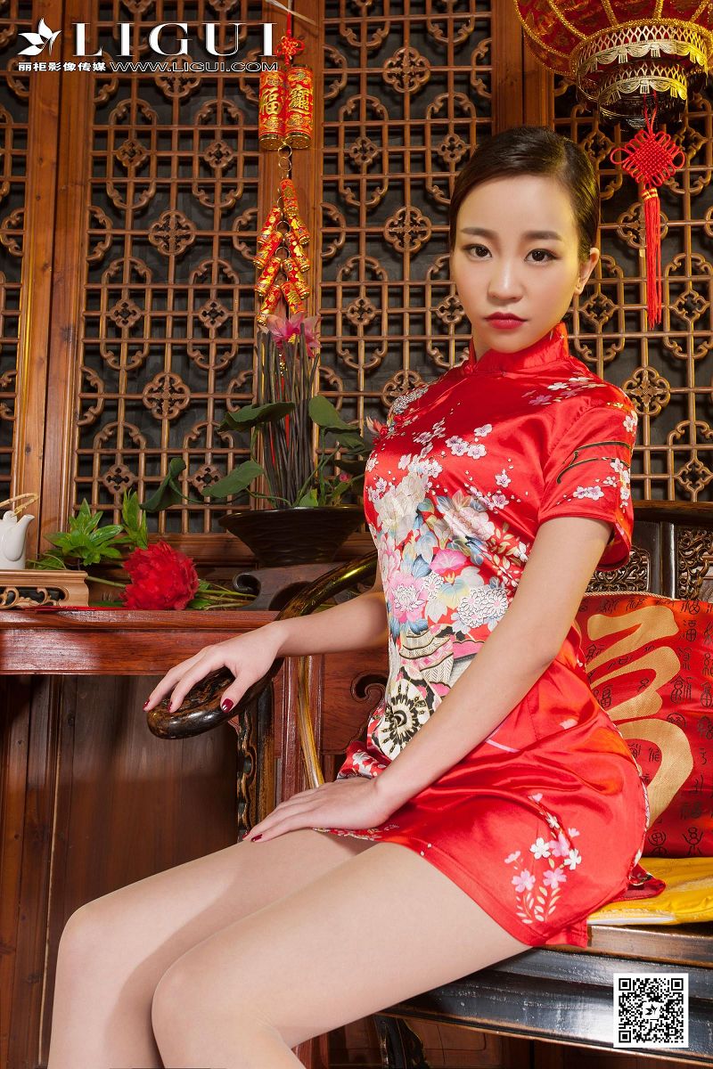 图片[2]-[Ligui丽柜美腿]2016.02.04 Model ALAN-芒果图库