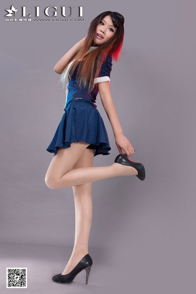 图片[6]-[Ligui丽柜美腿]2016.03.22 Model 怡萱-芒果图库