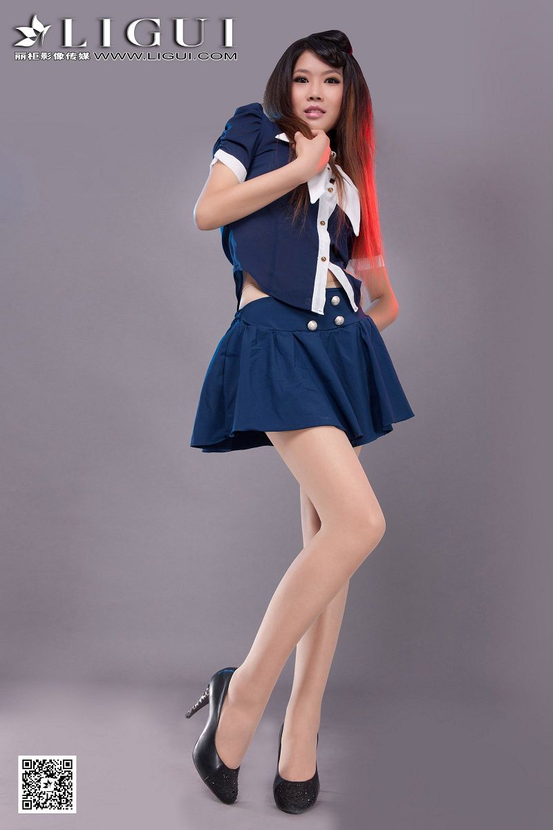 图片[2]-[Ligui丽柜美腿]2016.03.22 Model 怡萱-芒果图库
