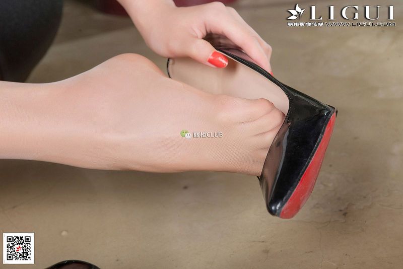 图片[5]-[Ligui丽柜美腿]2017.11.10 Model 筱筱-芒果图库