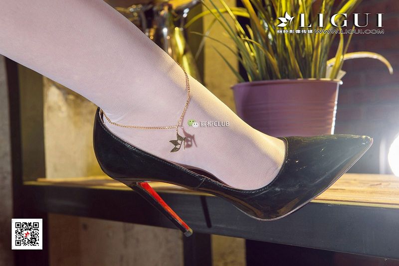 图片[8]-[Ligui丽柜美腿]2017.12.11 Model 然然-芒果图库