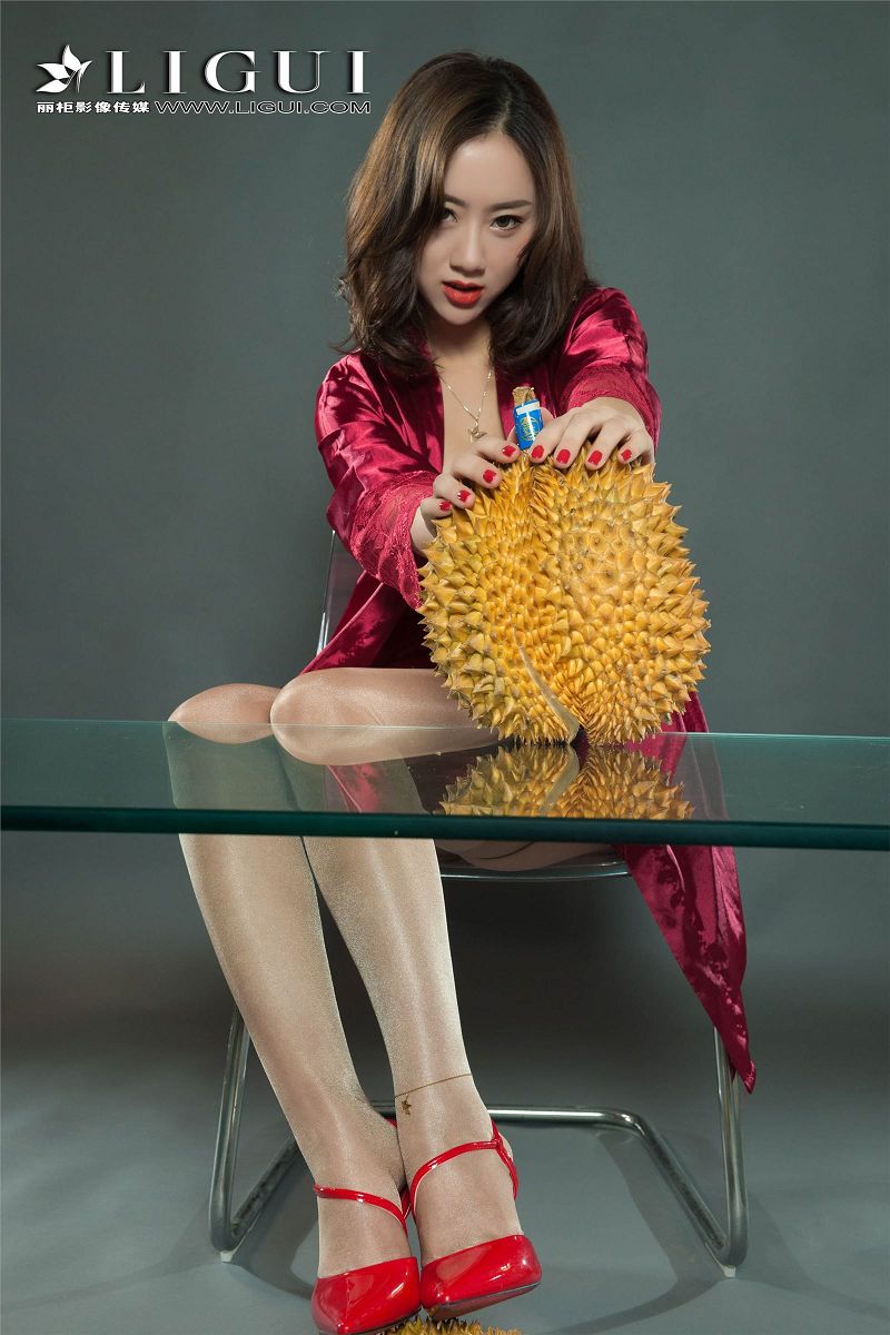 图片[5]-[Ligui丽柜美腿]2018.09.22 网络丽人 Model 然然-芒果图库