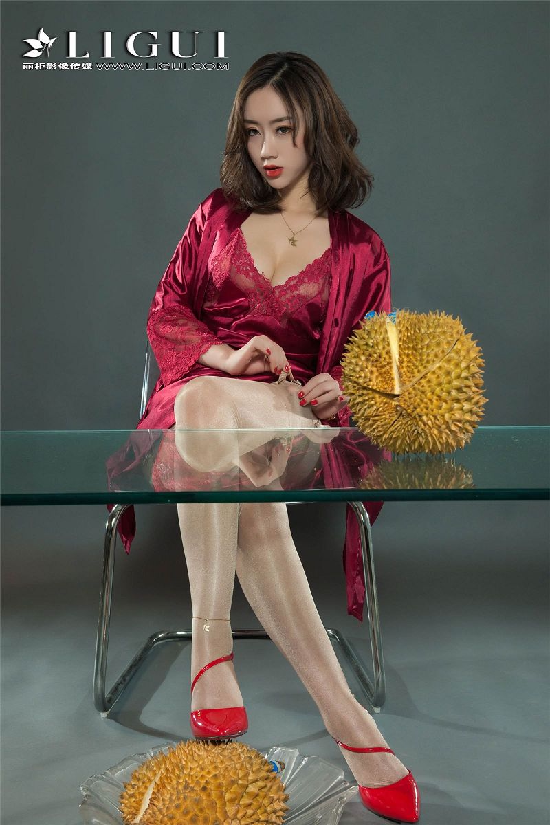 图片[8]-[Ligui丽柜美腿]2018.09.22 网络丽人 Model 然然-芒果图库