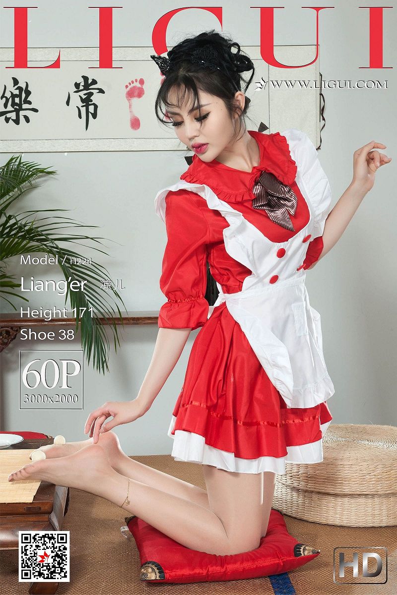 图片[2]-[Ligui丽柜美腿]2019.02.18 Model 凉儿-芒果图库