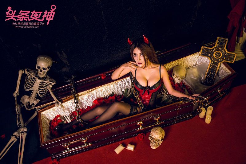 图片[4]-[Toutiaogirls] 2017.10.31 万圣娘娘 萱宸-芒果图库