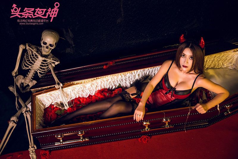 图片[5]-[Toutiaogirls] 2017.10.31 万圣娘娘 萱宸-芒果图库