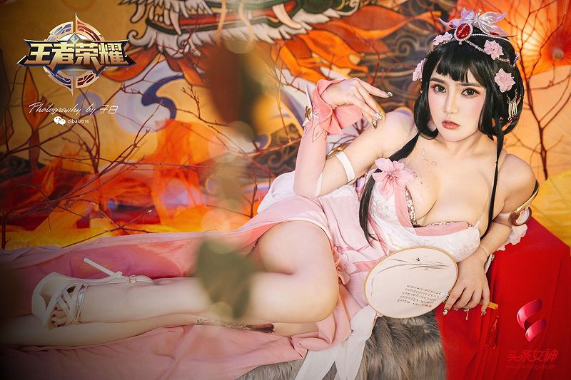 图片[8]-[Toutiaogirls] 2019.03.08 温心怡 三八女神节特刊-王者甄姬-芒果图库