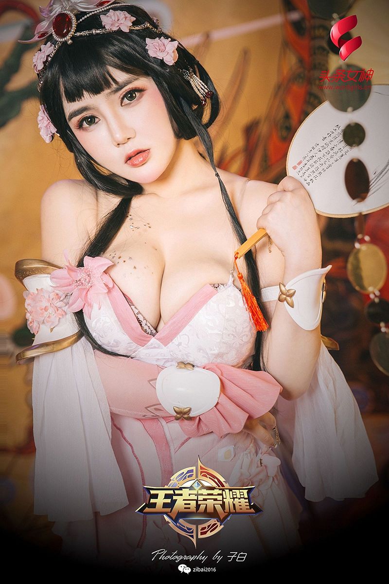 图片[6]-[Toutiaogirls] 2019.03.08 温心怡 三八女神节特刊-王者甄姬-芒果图库