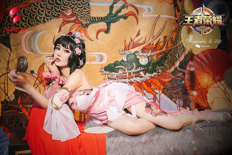 图片[3]-[Toutiaogirls] 2019.03.08 温心怡 三八女神节特刊-王者甄姬-芒果图库