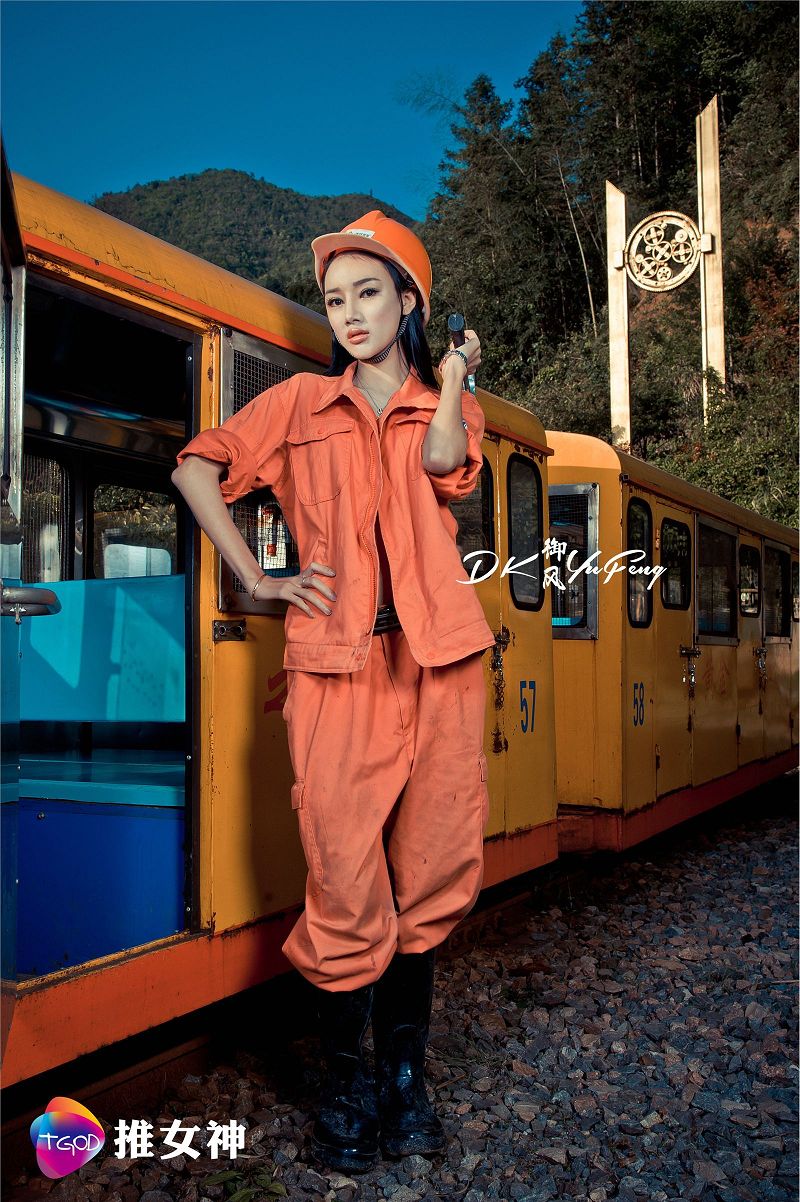 [TGOD写真] 2016.02.17 矿工女神婕西儿jessie-芒果图库