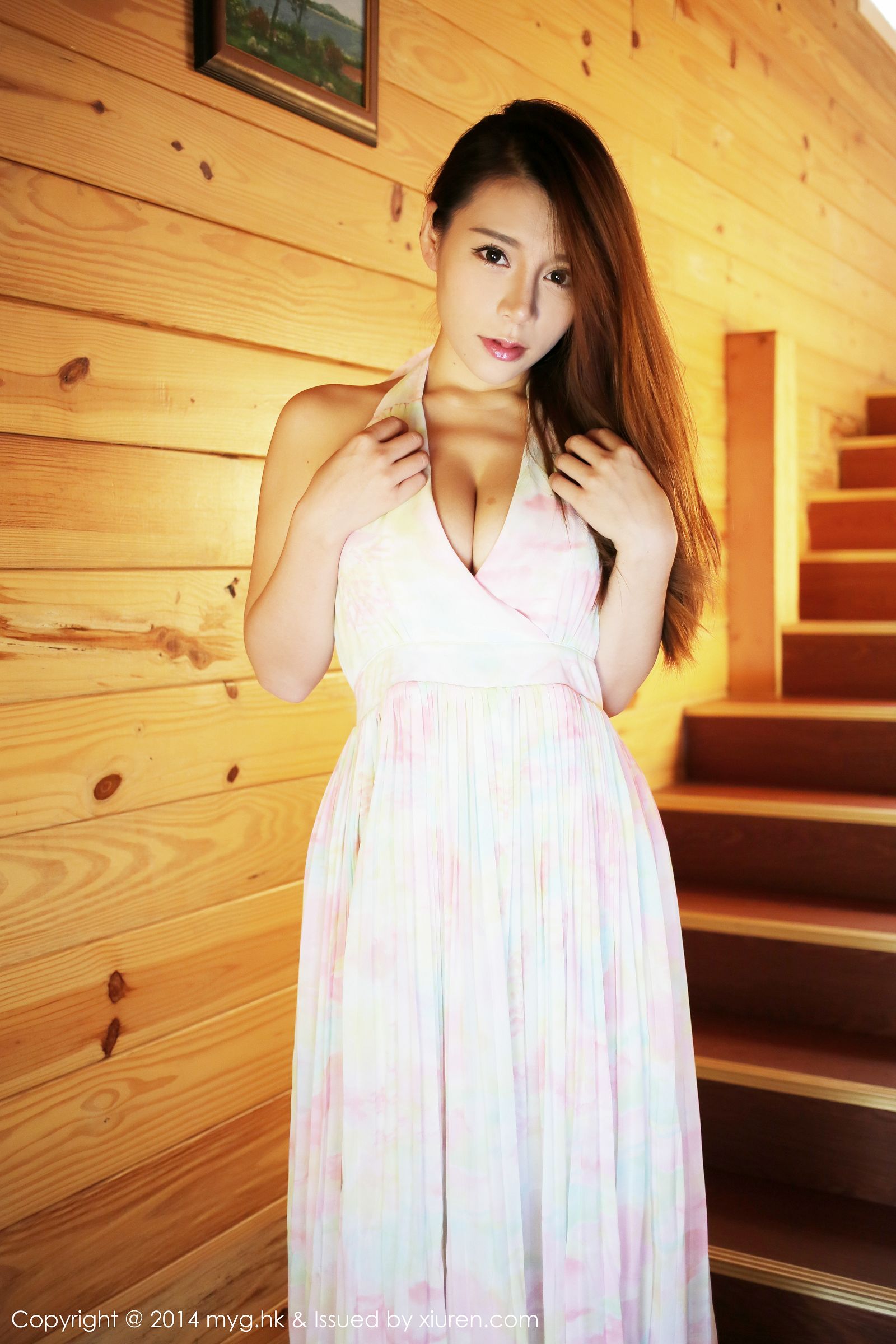 [美媛馆MYGIRL] 2014.11.09 Vol.074 Vetiver嘉宝贝儿-芒果图库