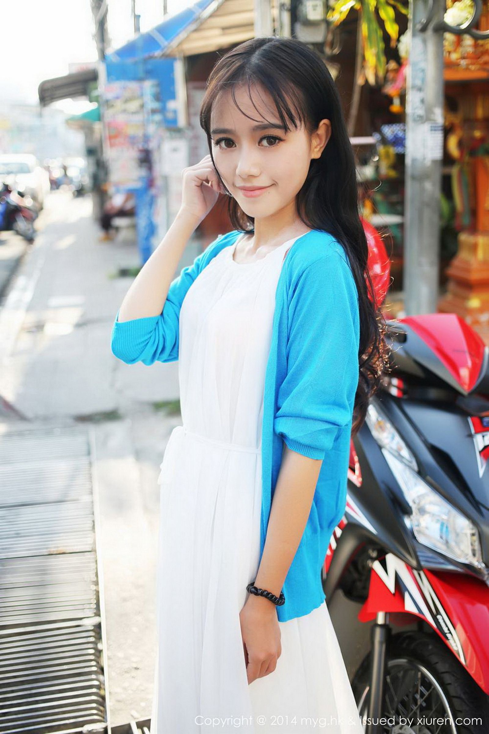 图片[5]-[美媛馆MYGIRL] 2014.12.27 Vol.086羽住Toro-芒果图库