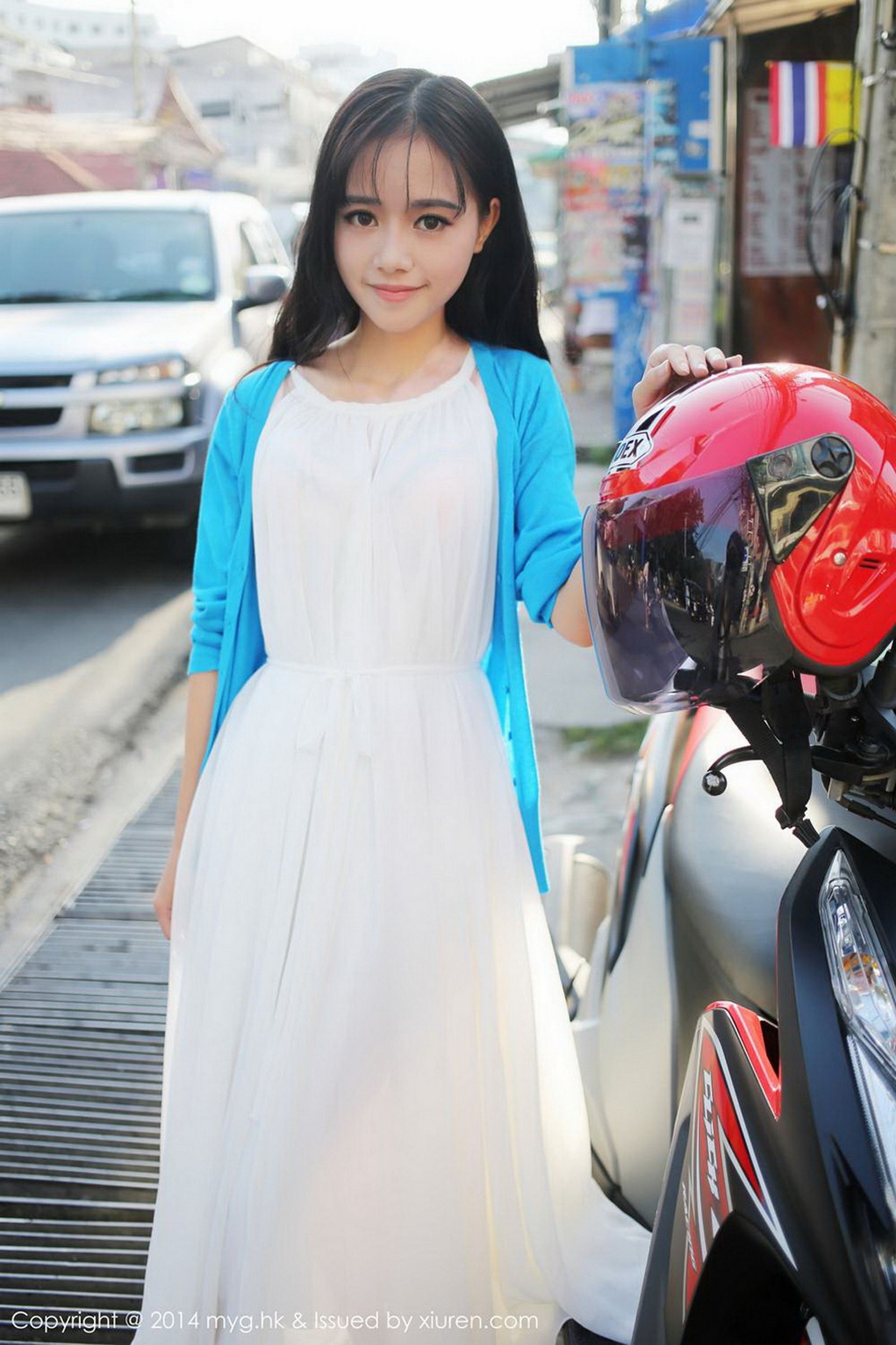 图片[4]-[美媛馆MYGIRL] 2014.12.27 Vol.086羽住Toro-芒果图库