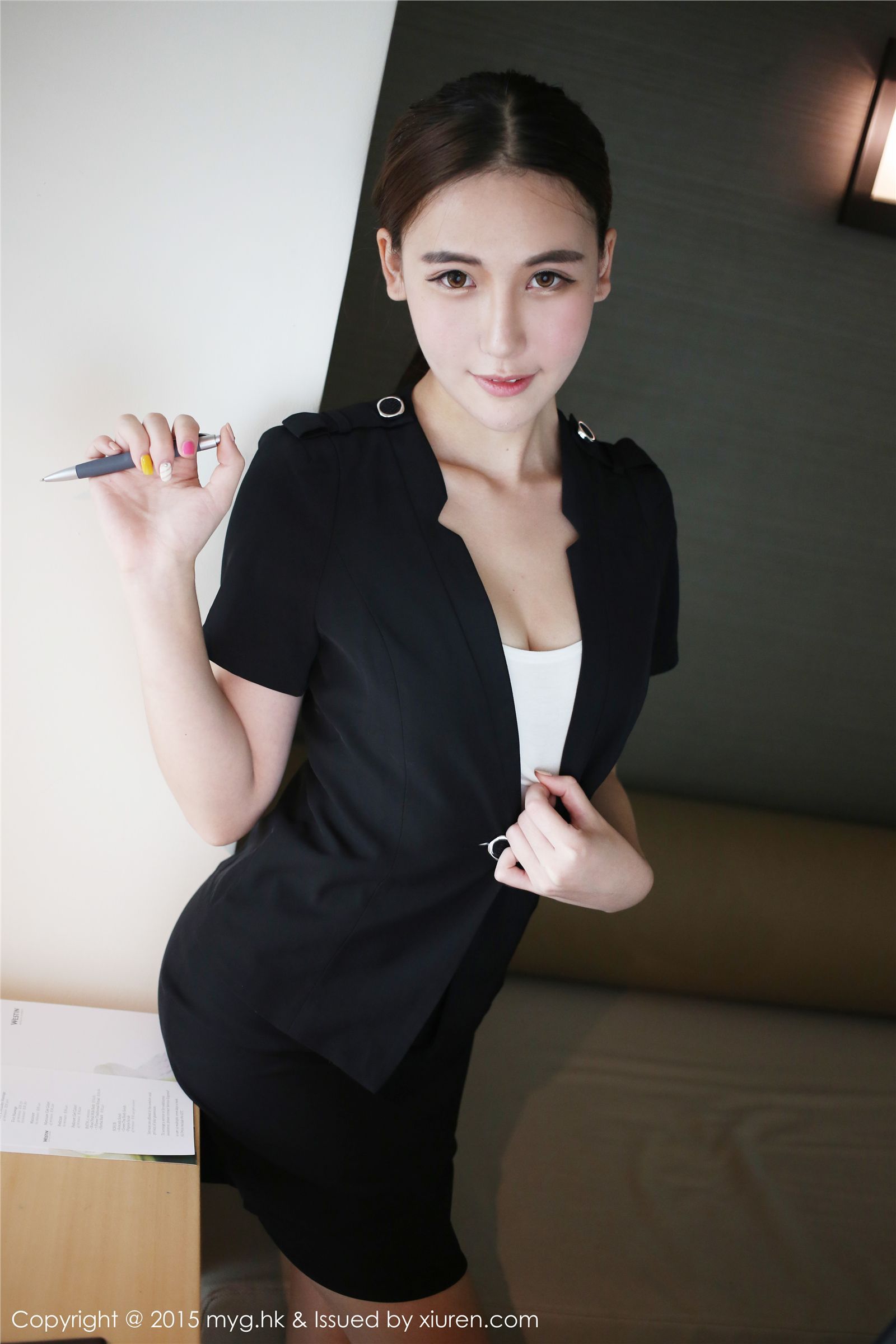 图片[6]-[美媛馆MYGIRL] 2015.10.12 Vol.161 熊吖BOBO-芒果图库