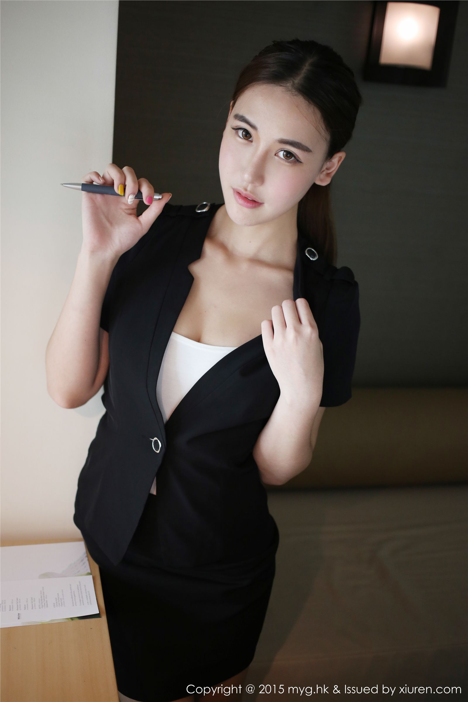 图片[5]-[美媛馆MYGIRL] 2015.10.12 Vol.161 熊吖BOBO-芒果图库