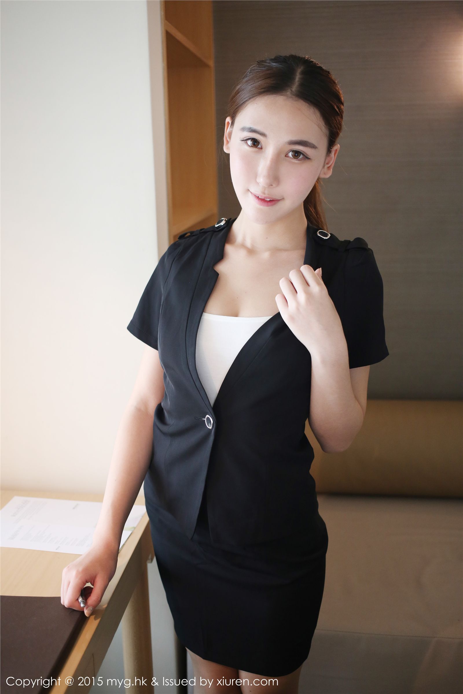 图片[3]-[美媛馆MYGIRL] 2015.10.12 Vol.161 熊吖BOBO-芒果图库