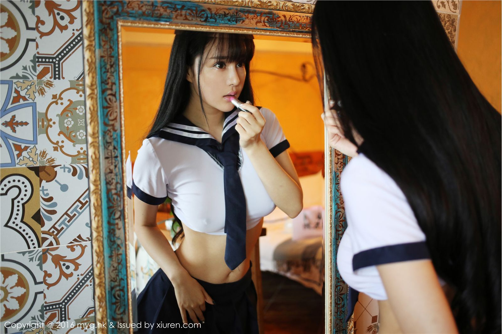 图片[6]-[美媛馆MYGIRL] 2016.06.11 VOL.212 蔡文钰Angle-芒果图库