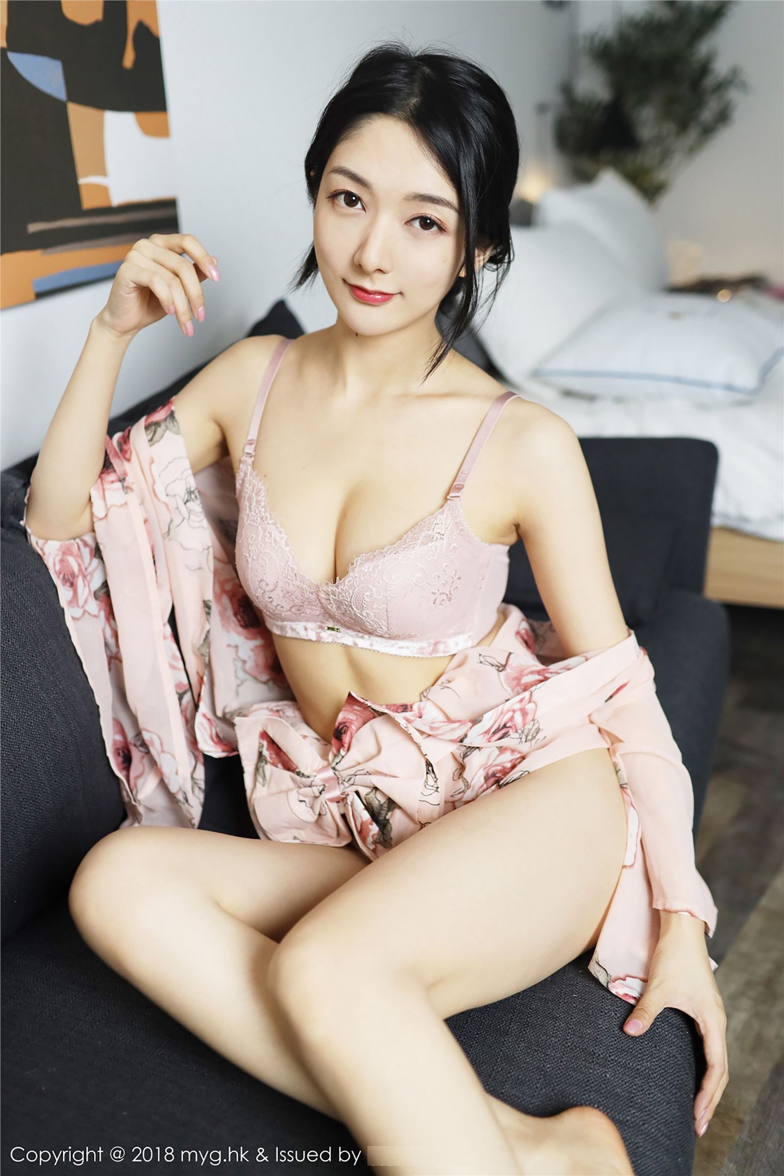 图片[3]-[美媛馆MYGIRL] 2018.12.12 Vol.334 Angela喜欢猫-芒果图库