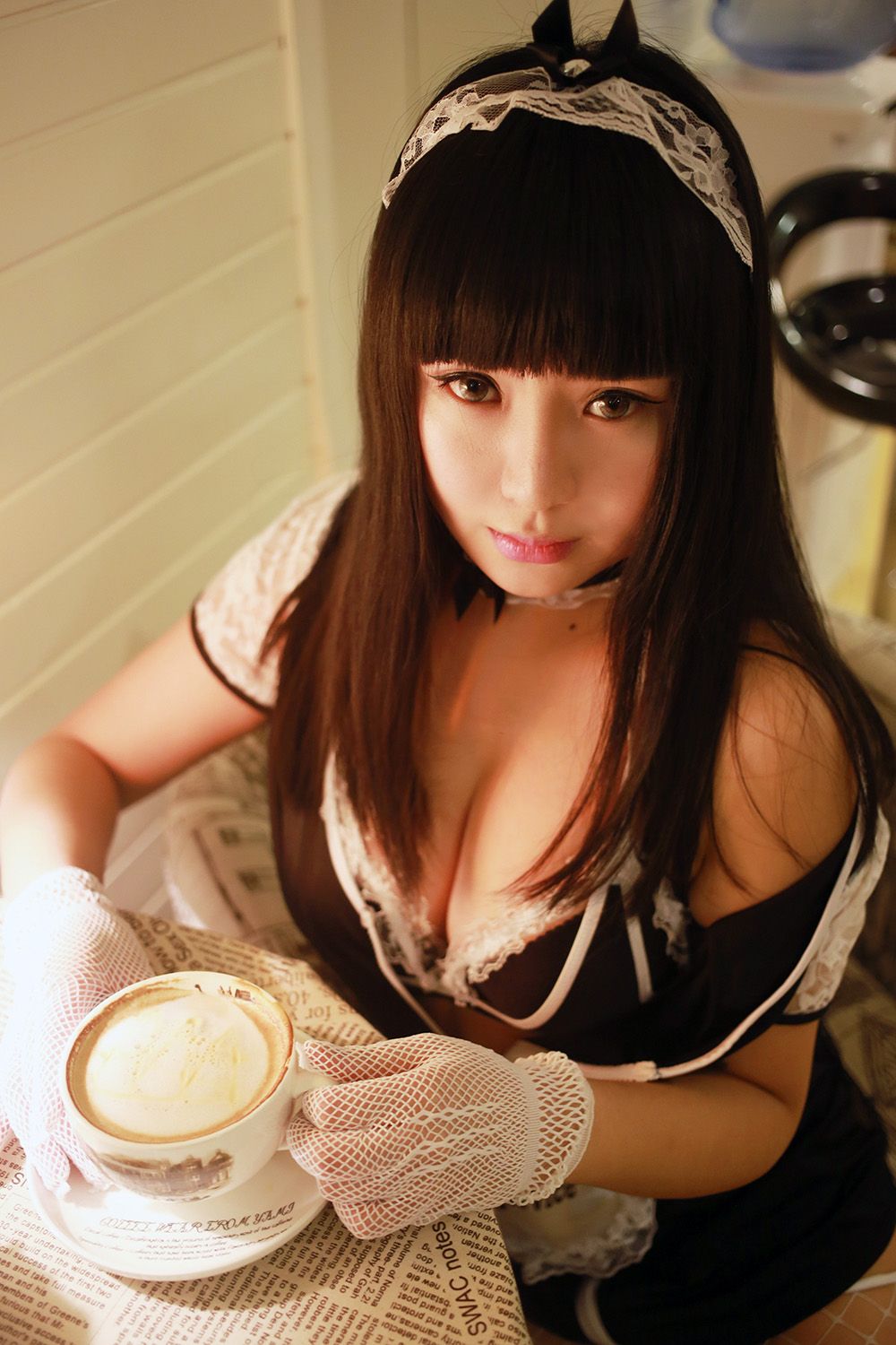 图片[2]-[美媛馆MYGIRL] NO.035-八宝-女仆与清新-芒果图库