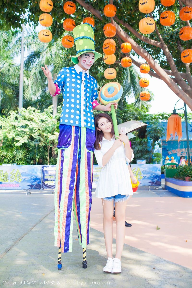 [IMISS爱蜜社美女] 2015.12.17 VOL.053 夏茉GIGI-芒果图库