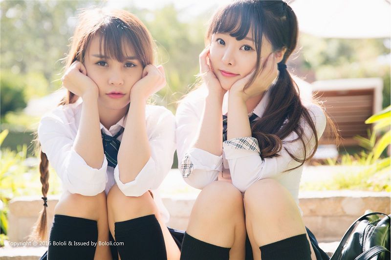 图片[2]-[BoLoli] 2017.02.06 Vol.023 七宝VS夏美-芒果图库