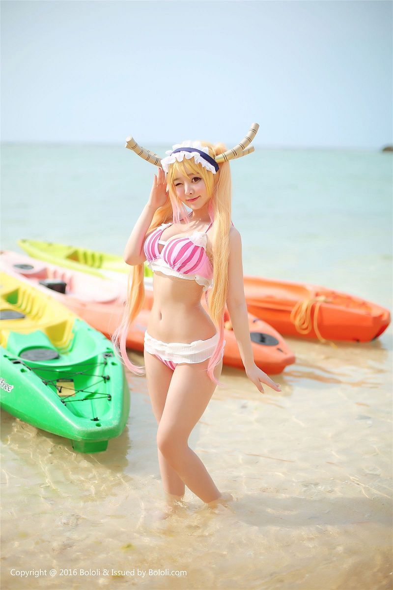 图片[3]-[BoLoli] 2017.05.06 Vol.052 柳侑绮&夏美酱-芒果图库