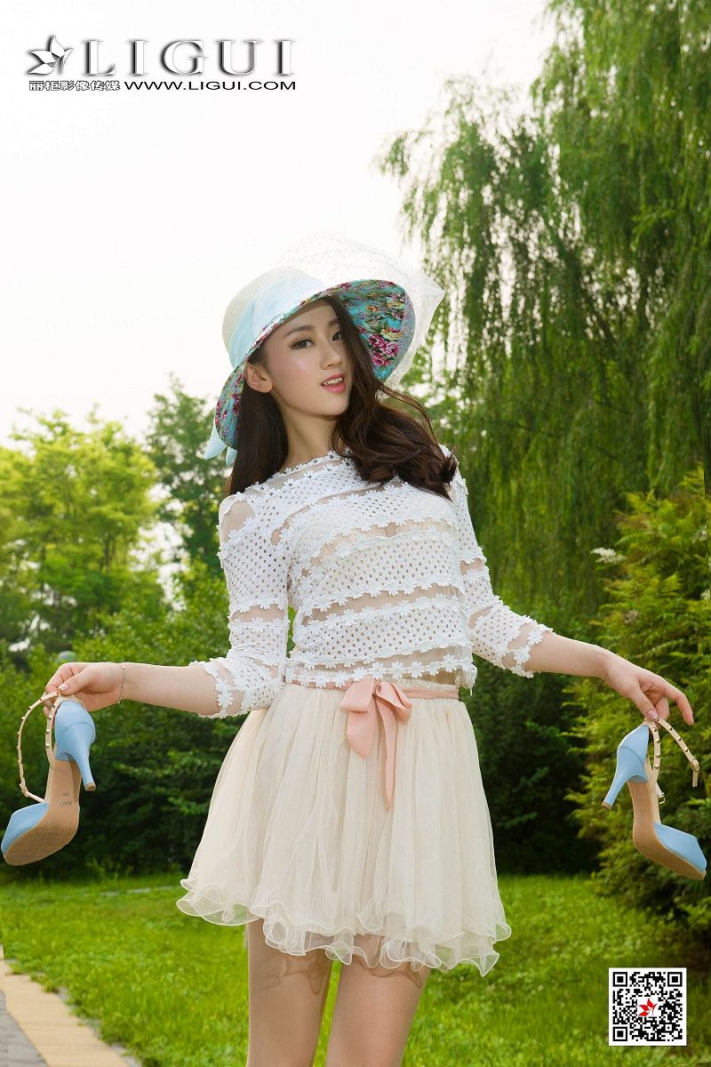 图片[5]-[Ligui丽柜美腿]2019.04.21 网络丽人 Model 然然-芒果图库