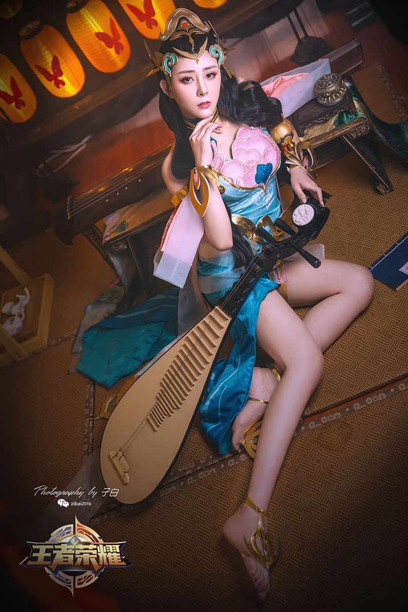 图片[3]-[Toutiaogirls] 2019.04.17 莫晓希 王者荣耀杨玉环COS-芒果图库