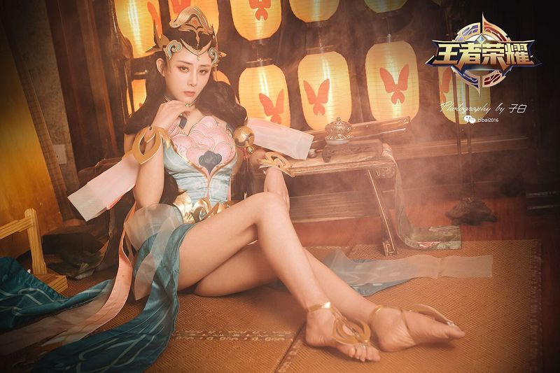 图片[6]-[Toutiaogirls] 2019.04.17 莫晓希 王者荣耀杨玉环COS-芒果图库