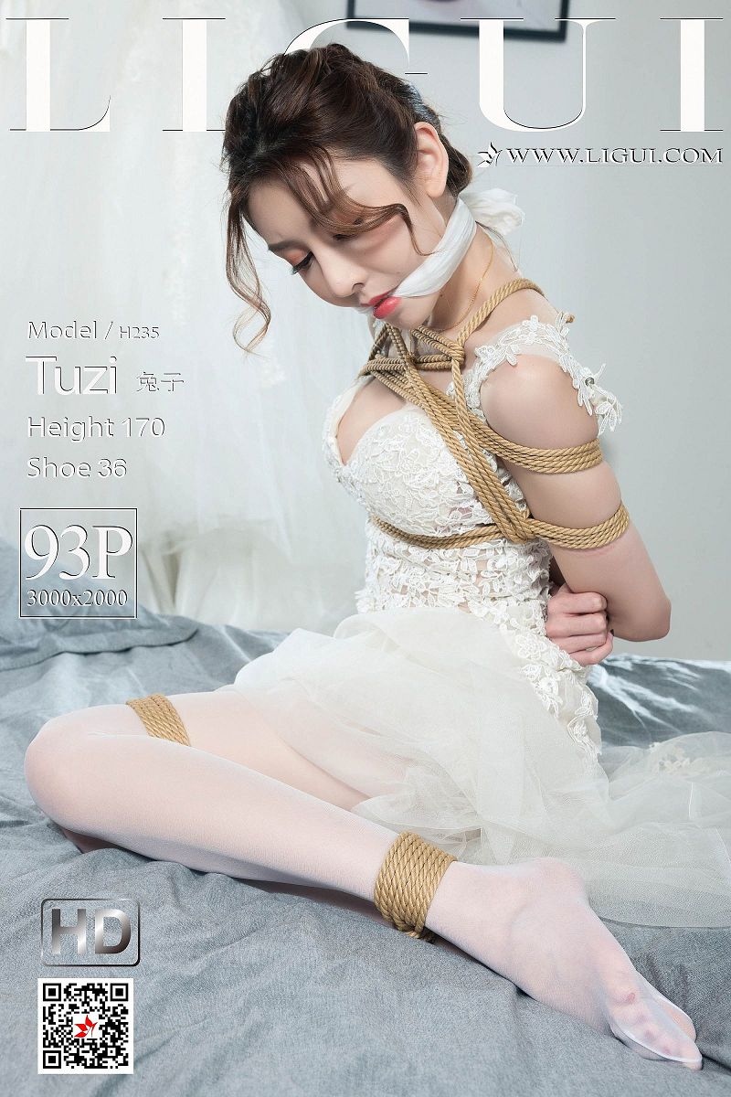 图片[2]-[Ligui丽柜美腿]2019.05.31 Model 兔子-芒果图库