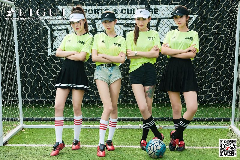 图片[7]-[Ligui丽柜美腿]2019.07.03《足球宝贝》- 绿茵赛场-芒果图库
