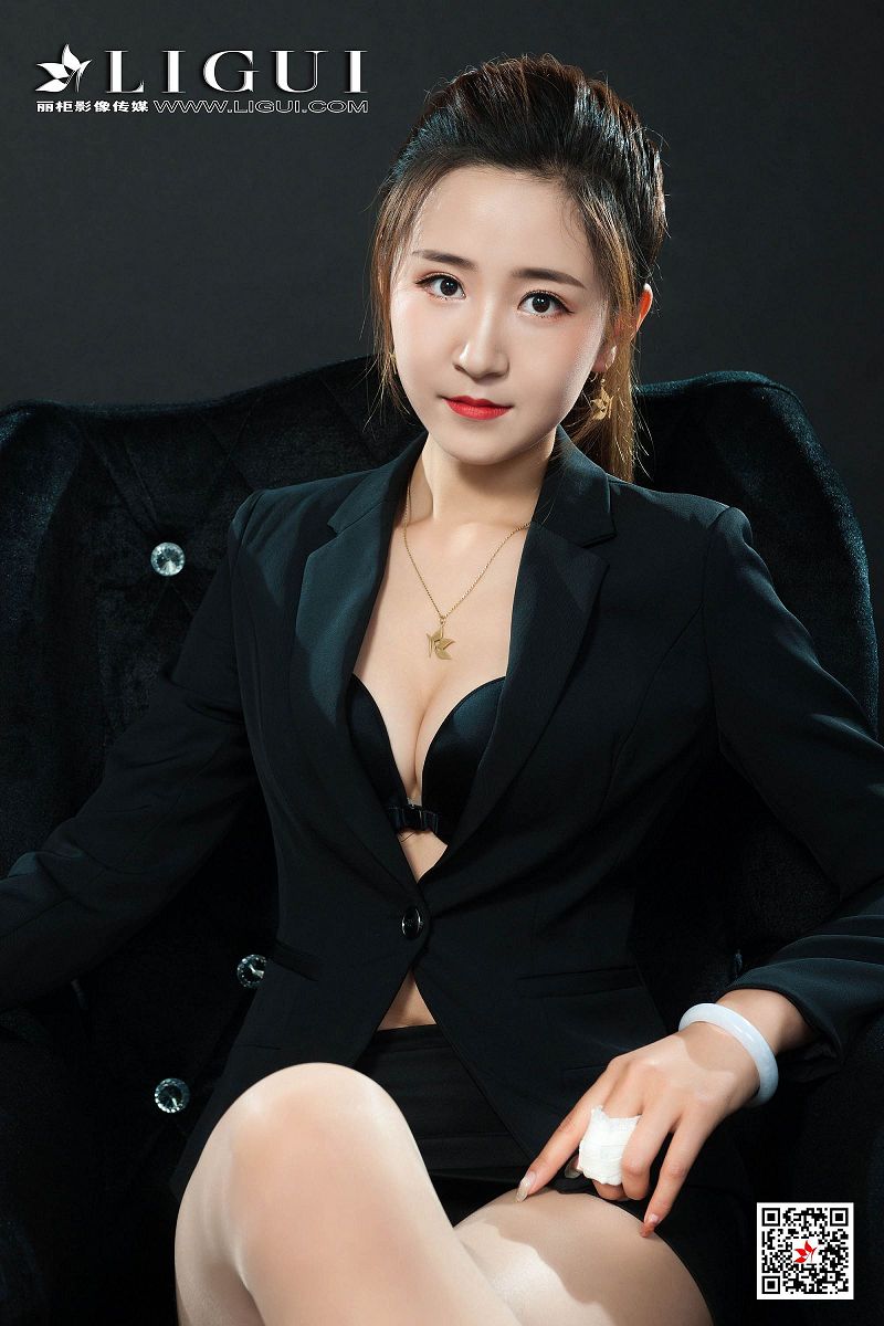 图片[6]-[Ligui丽柜美腿]2019.08.09 网络丽人 Model 允娜-芒果图库